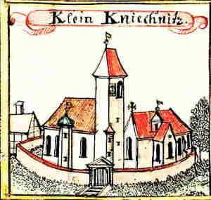 Klein Kniechnitz - Kościół, widok ogólny